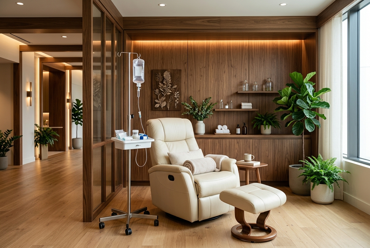 Sala de aplicação da Clínica Kloss
